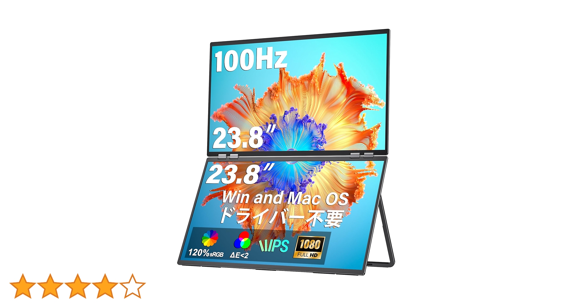 InnoView デュアル モバイルモニター 23.8インチ Amazon.co.jp: InnoView モバイルモニター 23.8インチ 4K